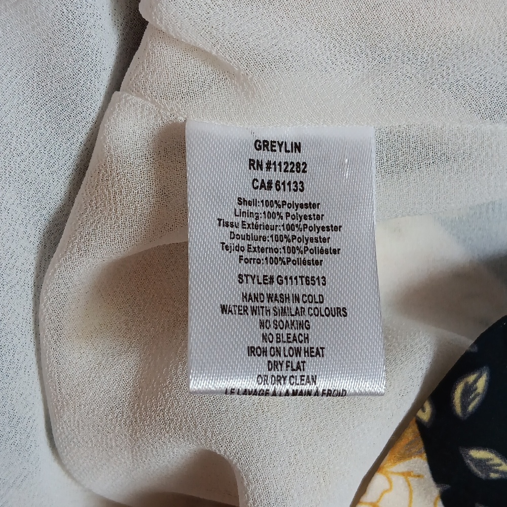 Adelyn Rae patchwork blouse - Picture 4 of 5